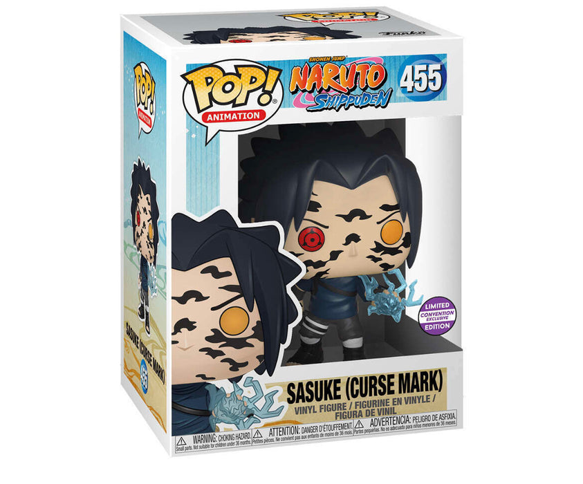 Funko POP! Animation: Naruto Shippuden - Sasuke [Curse Mark] (Convention Exclusive) #455