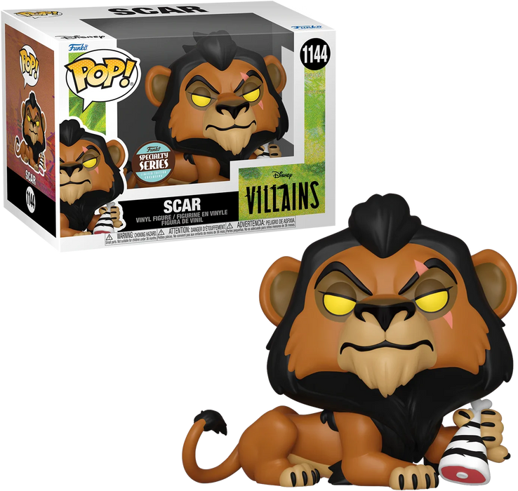 Funko POP! Disney: Villains - Scar (Specialty Series)(Damaged Box) #1144