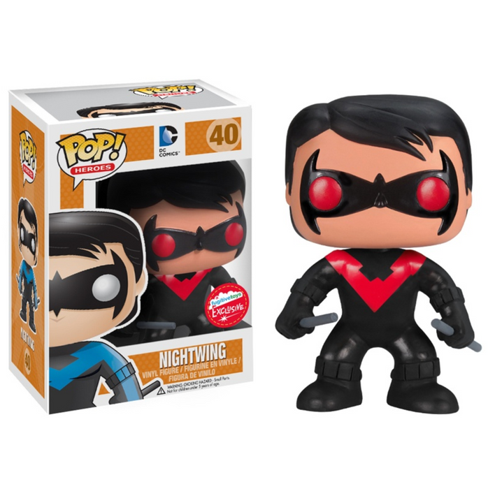 Funko POP! Heroes: DC Comics - Nightwing (Fugitive Toys)(Damaged Box) #40