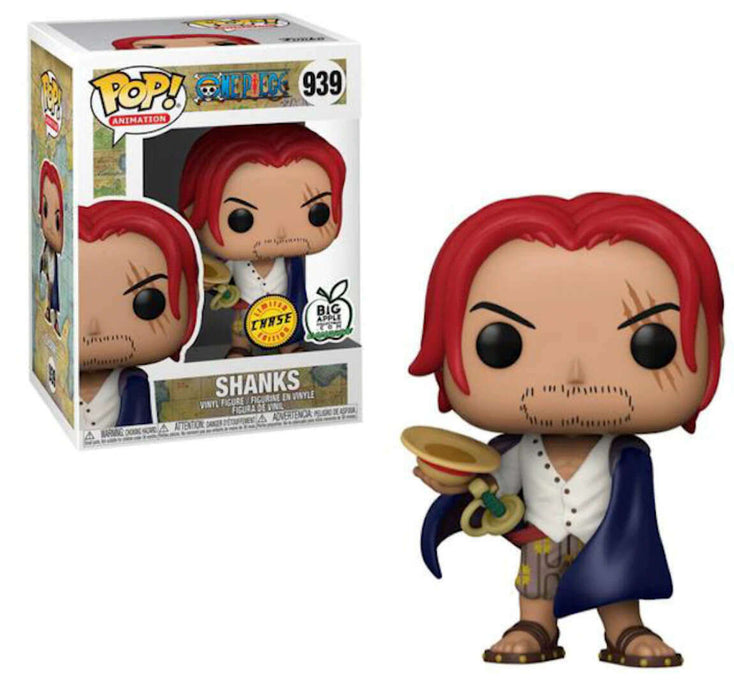 Funko POP! Animation: One Piece - Shanks (Big Apple)(CHASE)(Damaged Box) #939