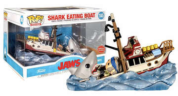 Funko POP! Movies: Jaws - Shark Eating Boat (GameStop)(Damaged Box) #1145