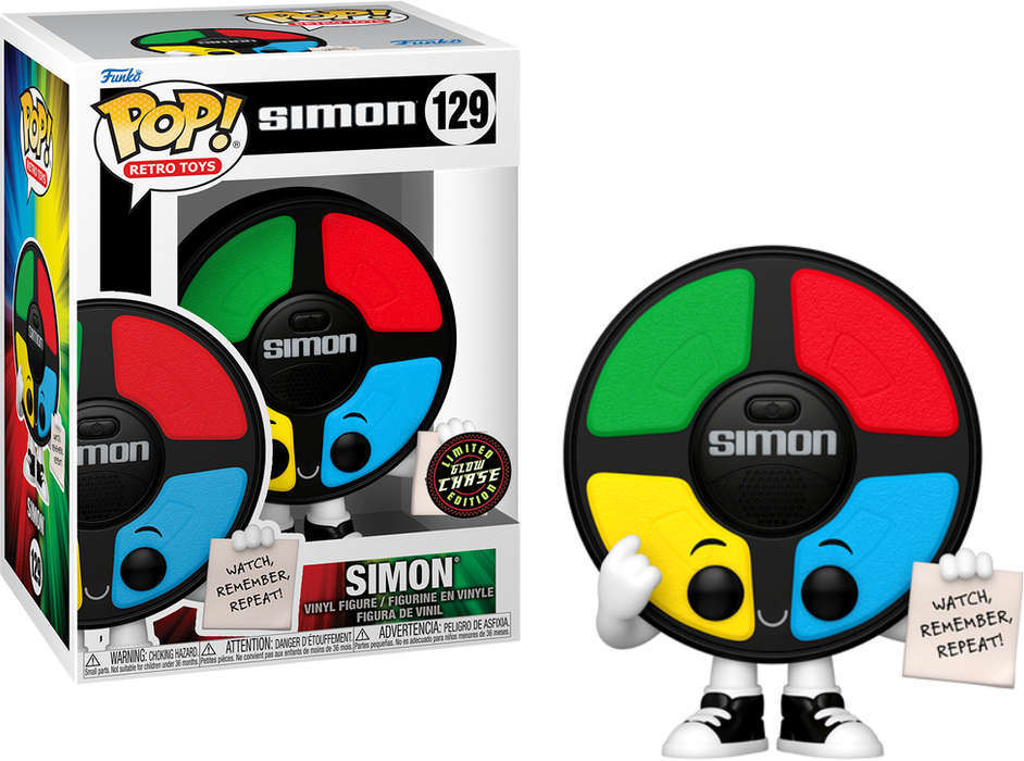 Funko POP! Retro Toys: Simon (GiTD)(CHASE) #129