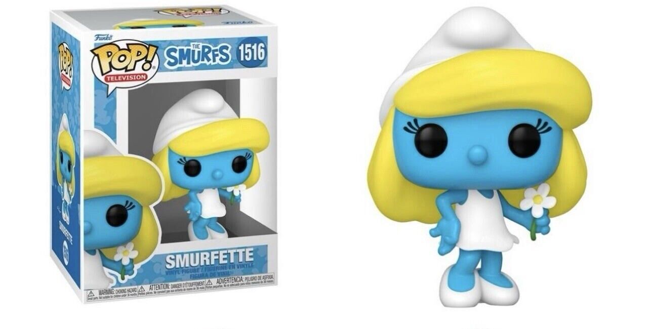 Funko POP! Television: The Smurfs - Smurfette (Damged Box) #1516