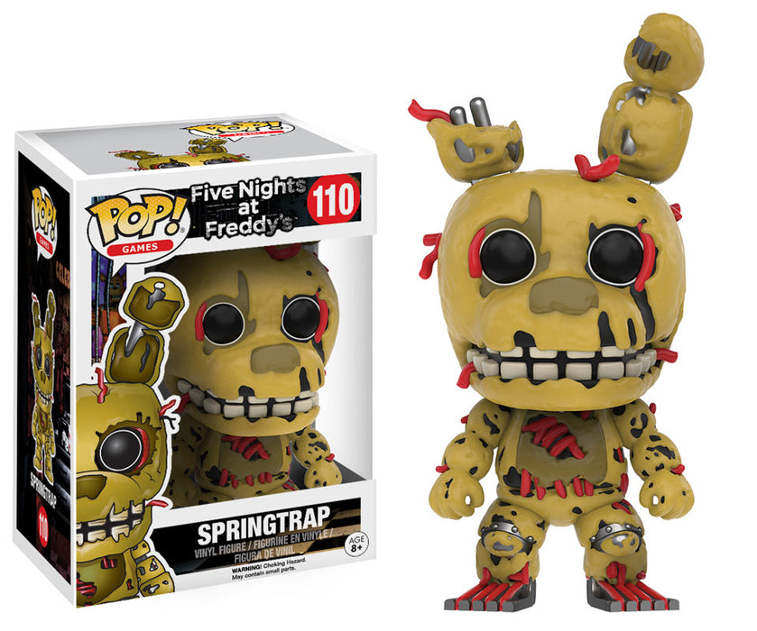 Funko POP! Games: Five Nights At Freddy's - Springtrap (Damaged Box) #110