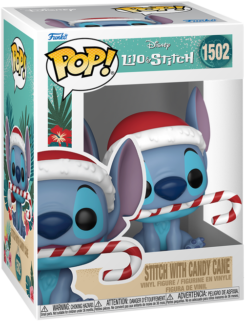 Funko POP! Disney Lilo & Stitch - Stitch w/ Candy Cane #1502