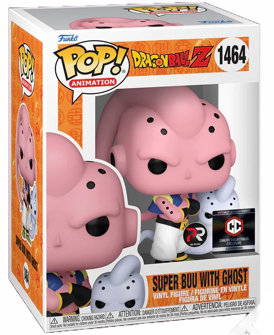 Funko POP! Animation: DragonBall Z - Super Buu w/ Ghost (Pre-Release)(Chalice Collectibles) #1464