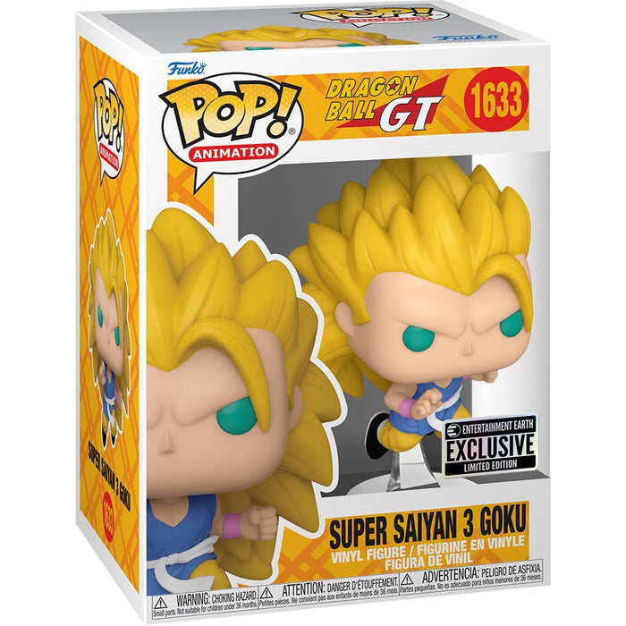 Funko POP! Animation: Dragon Ball GT - Super Saiyan 3 Goku (Entertainment Earth) #1633