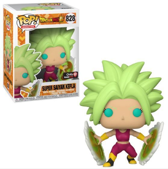 Funko POP! Animation: DragonBall Z - Super Saiyan Kefla (GameStop)(Damaged Box) #828