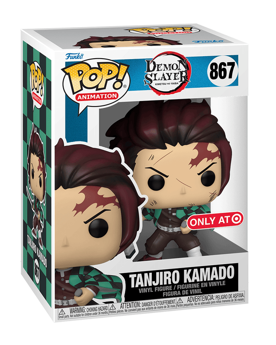 Funko POP! Animation: Demon Slayer - Tanjiro Kamado (Target)(Damaged Box) #867