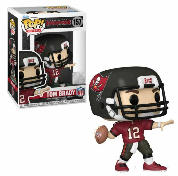 Funko POP! Football: Tampa Bay Buccaneers - Tom Brady (Damaged Box) #157