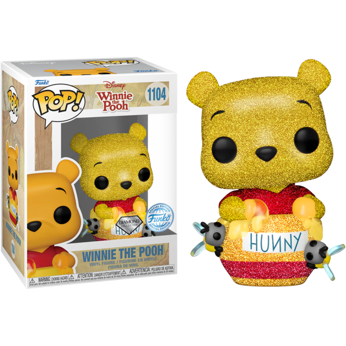 Funko POP! Disney: Winnie The Pooh - Winnie The Pooh (Diamond)(Special Edition) #1104