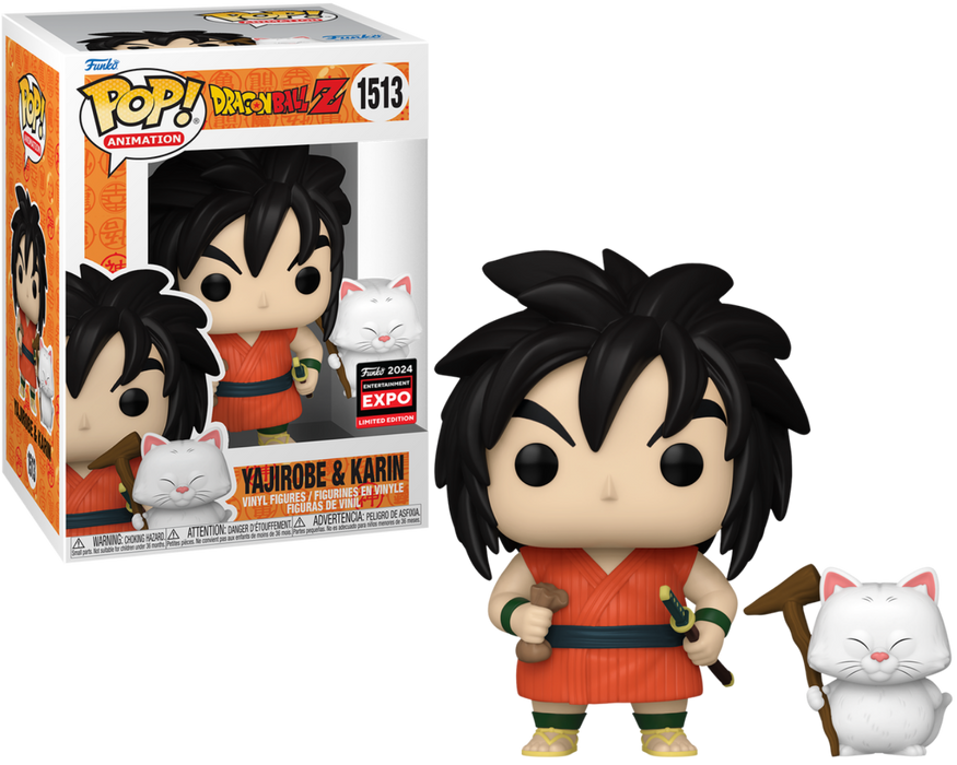 Funko POP! Animation: Dragon Ball Z - Yajirobe & Karin (2024 C2E2/Shared) #1513