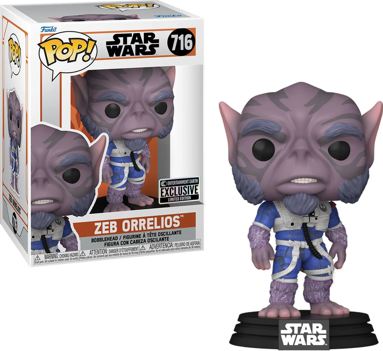 Funko POP! Star Wars - Zeb Orrelios (Entertainment Earth) #716