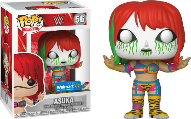 Funko POP! WWE: Asuka (Walmart)(Damaged Box) #56