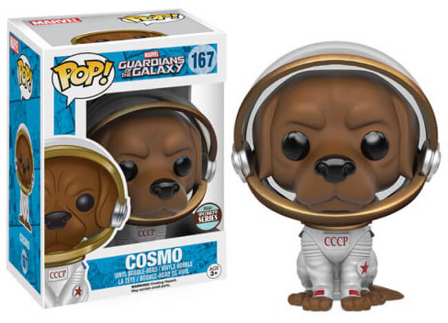 Funko POP! Guardians of Galaxy - Cosmo (Speciality Series)(Damaged Box) #167