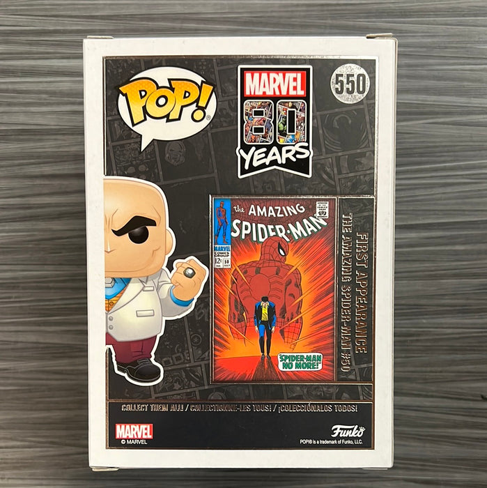 Funko POP! Marvel: 80 Years - Kingpin (Specialty Series)(Signed/Vincent D'Onofrio/JSA) #550