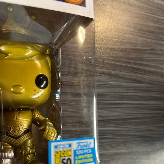 Funko POP! Freddy Funko as C-3PO (2019 SDCC/520 PCS)[with TM](Damaged Box) #SE