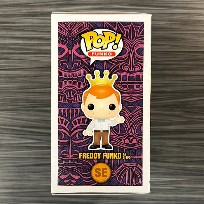 Funko POP! Freddy Funko as C-3PO (2019 SDCC/520 PCS)[with TM](Damaged Box) #SE