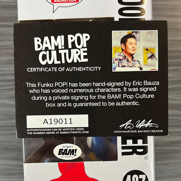 Funko POP! Animation: Woody Woodpecker (Signed/Eric Bauza/BAM!)(Damaged Box) #487