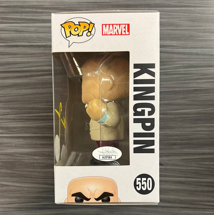 Funko POP! Marvel: 80 Years - Kingpin (Specialty Series)(Signed/Vincent D'Onofrio/JSA) #550