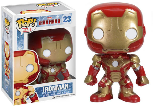 Funko POP! Marvel: Iron Man 3 - Ironman (Damaged Box)[D] #23