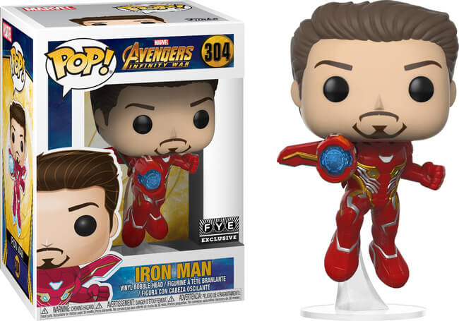 Funko POP! Avengers Infinity War - Iron Man (FYE)(Damaged Box) #304