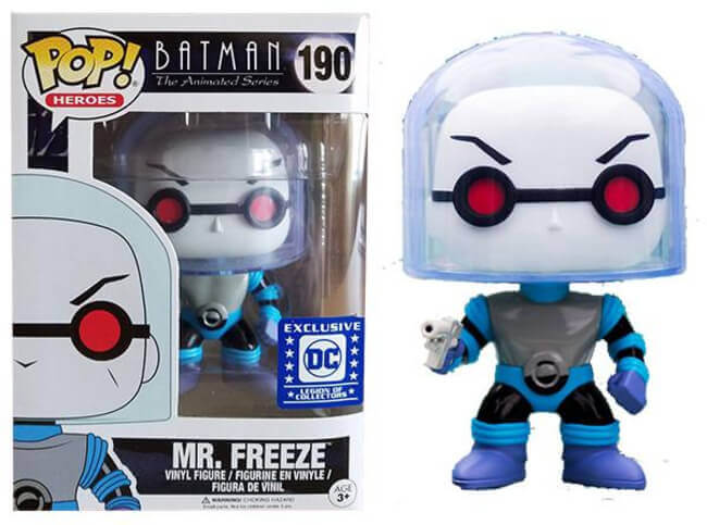 Funko POP! Heroes: Batman - Mr. Freeze (DC Exclusive)(Damaged Box)  #190