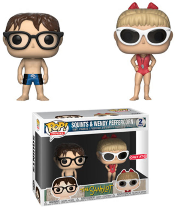 Funko POP! Movies: The Sandlot - Squints & Wendy Peffercorn (Target)(Damaged Box) [2 Pack] [A]