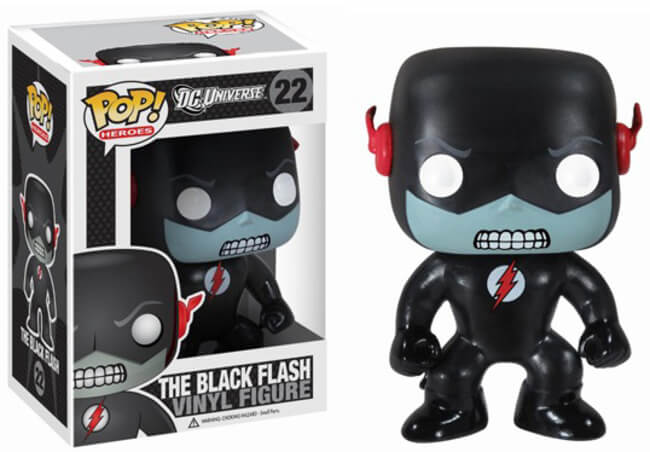 Funko POP! Heroes: DC Universe - The Black Flash (Missing Sticker)(Damaged Box) #22