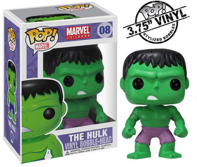 Funko POP! Marvel Universe: The Hulk (Damaged Box) #08