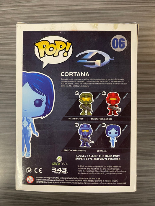 Funko POP! Halo 4: Cortana (Damaged Box) #06