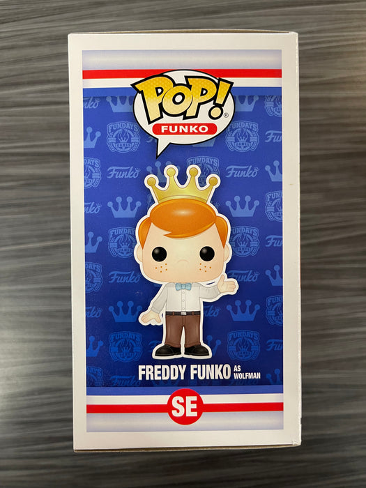 Funko POP! Freddy Funko As Wolfman (Flocked)(2021 Box of Fun/ 1000 PCS)(Damaged Box) [A] #SE