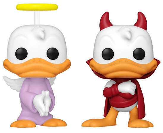 Funko POP! Disney: Donald Duck - Donalds Shoulder Angel & Devil (2022 Wondrous Convention) 2Pack