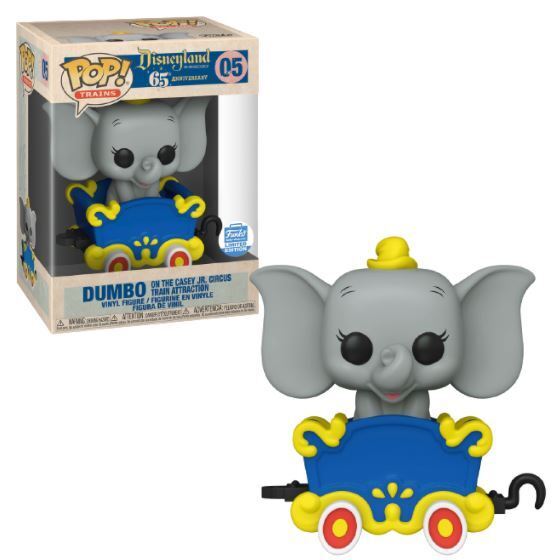 Funko POP! Casey Jr Disneyland 65th — The Circus On Dumbo Pop Anniversary: T Plug The