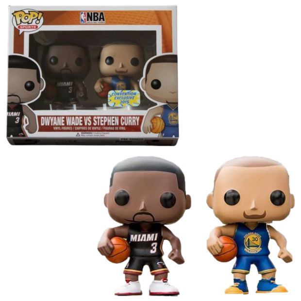 Funko POP! Sports NBA Kevin Durant & Stephen Curry 2-pack Asia