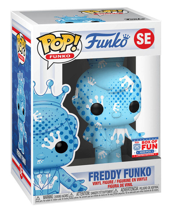 Funko POP! Freddy Funko [Artist Series Aqua and White with Dots] (2021 Fundays 1000PCS)