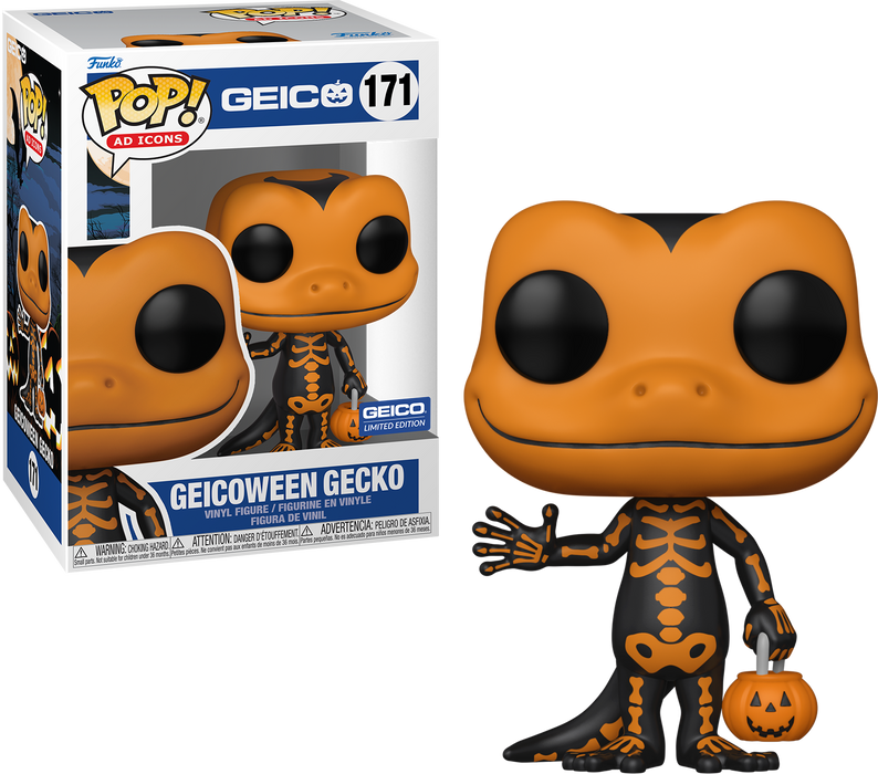 Funko POP! AD Icons: Geico - Geicoween Gecko [Orange] (Geico) #171