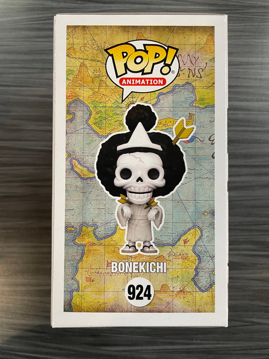 Funko POP! Animation: One Piece - Bonekichi (Signed/Ian Sinclair/JSA) #924