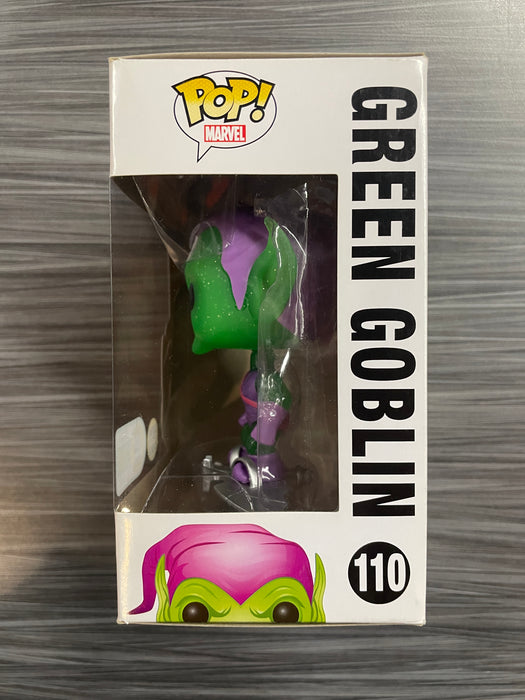 Funko POP! Marvel:  Green Goblin (GiTD)(2016 SDCC)(Damaged Box) #110