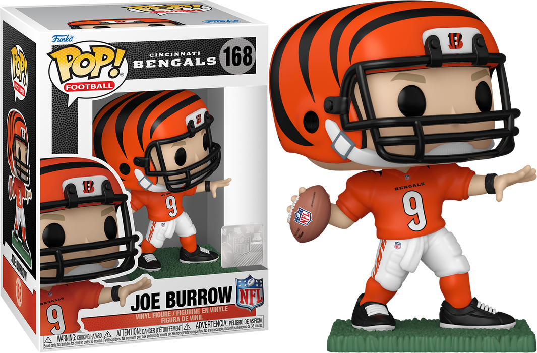 Funko POP! Football: Cincinnati Bengals - Joe Burrow #168