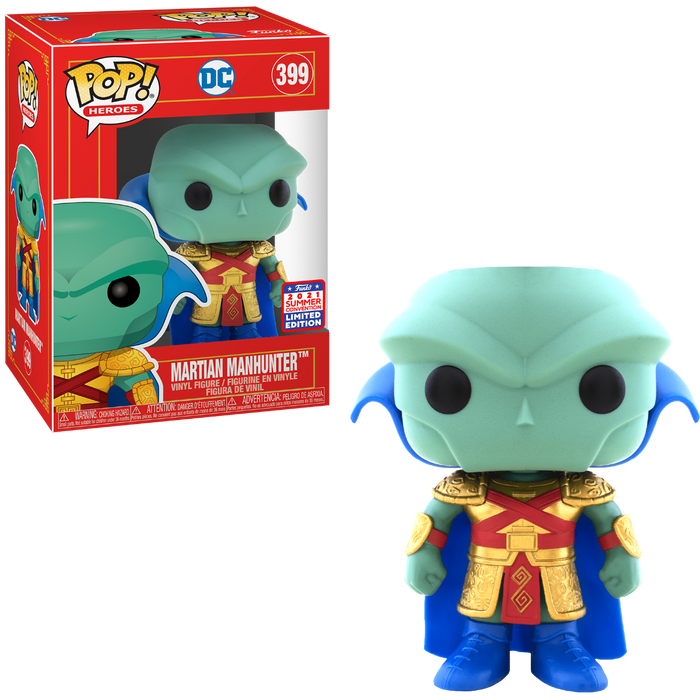 Funko POP! Heroes: DC - Martian Manhunter [Imperial Palace] (2021 Summer Convention/Shared) #399