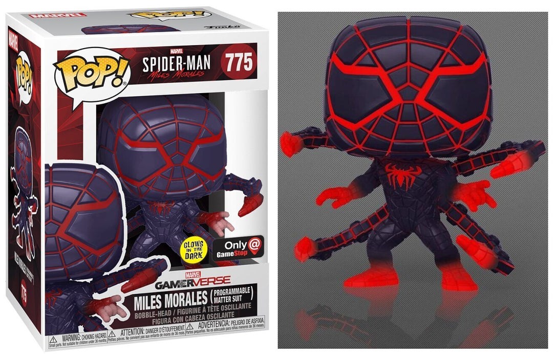 Funko Marvel Spider-Man: Miles Morales Pop! Gamerverse Miles Morales  (Winter Suit) Vinyl Bobble-Head Hot Topic Exclusive