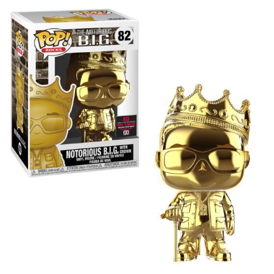 Funko POP! Rocks: The Notorious B.I.G. - Notorious B.I.G. with Crown (Toy Tokyo) #82