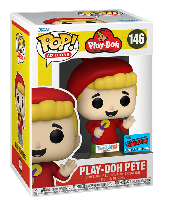 Funko POP! AD Icons: Play-Doh - Play-Doh Pete (Festival of Fun)(2021 NYCC) #146