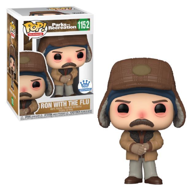 Funko POP! Television: Parks & Recreation - Ron with the Flu (Funko) #1152