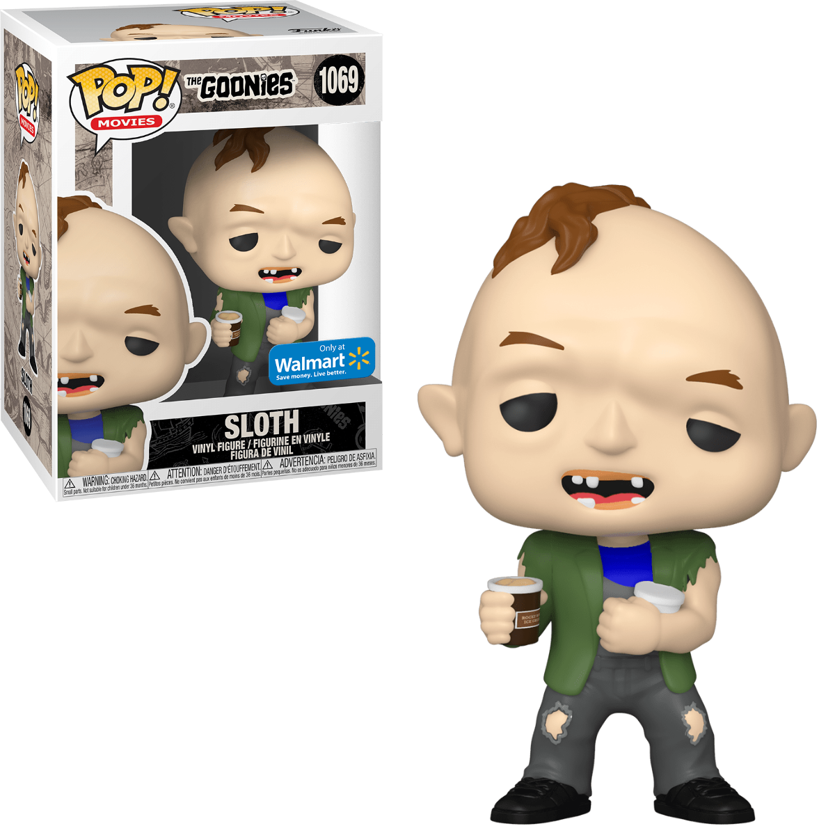 Funko POP! Movies: The Goonies - Sloth [Ice Cream](Walmart) #1069