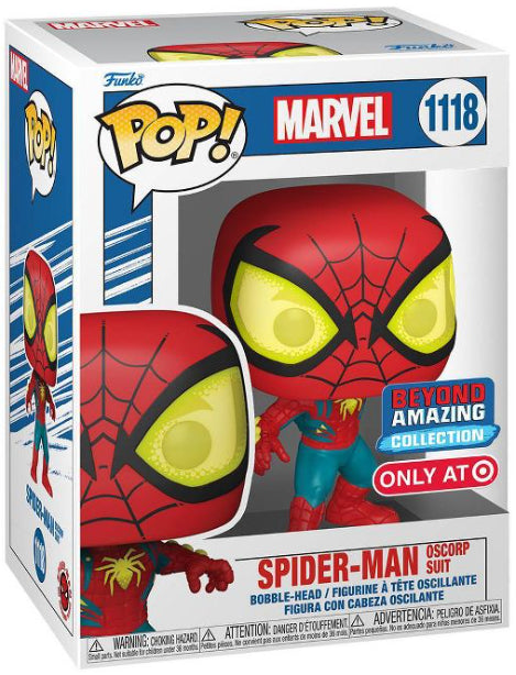 Funko POP! Marvel: Spider-Man [Oscorp Suit](Beyond Amazing