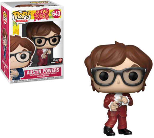 Funko POP! Movies: Austin Powers - Austin Powers (GameStop)(Damaged Box) #643