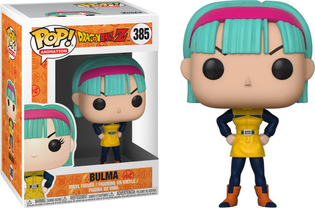 Funko POP! Animation: Dragon Ball Z - Bulma (Damaged Box) #385