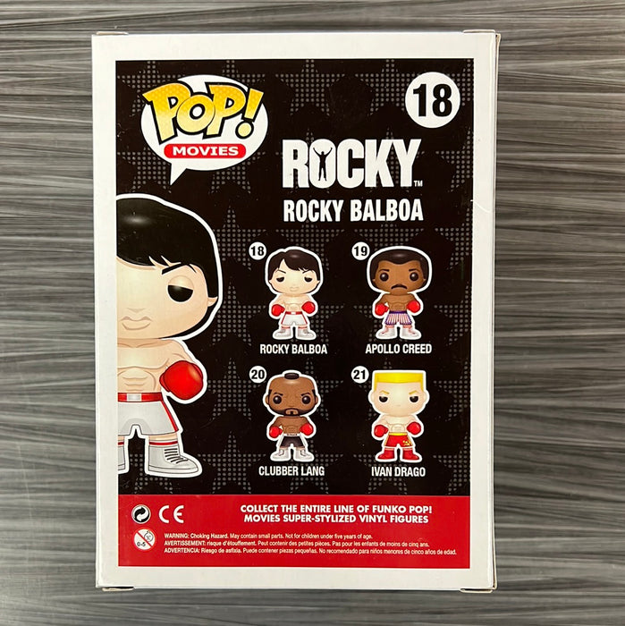 Funko POP! Movies: Rocky - Rocky Balboa (Damaged Box) #18